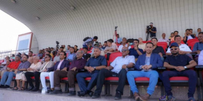  بحضور الجعدي.. افتتاح "دوري عدن الممتاز" لأندية العاصمة عدن