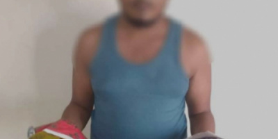الحزام الأمني يضبط أحد مروجي المخدرات يحمل الجنسية الصومالية