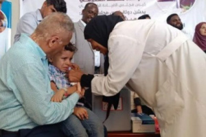 صحة عدن تعلن تحصين 158الف و509 طفل دون سن الخامسة ضد مرض الحصبة
