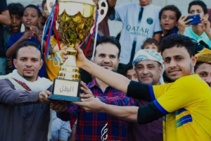 برعاية دائرة الشباب والرياضة. الكسارة بطلاً للدوري التنشيطي لكرة القدم بالبريقة