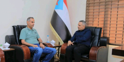 نائب رئيس هيئة الإعلام الجنوبي يلتقي المستشار القانوني جمال الجعبي