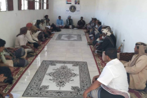 تنفيذية انتقالي مرخة بشبوة  تعقد اجتماعها الدوري و تثمن جهود رئيس المجلس بالمحافظة