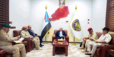 الكثيري يلتقي قيادة الهيئة العسكرية العُليا للجيش والأمن الجنوبي