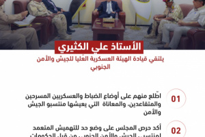 الكثيري: الانتقالي حريص على إنهاء تهميش المسرحين من الجيش الجنوبي (انفوجرافيك)