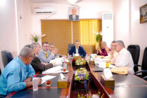 لملس يرأس الاجتماع الدوري لمجلس إدارة صندوق النظافة والتحسين بالعاصمة عدن