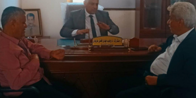نائب محافظ العاصمة عدن يزور كلية الإعلام ويلتقي عميدها