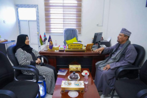 هيئة الإغاثة بالمجلس تبحث مع اللجنة العليا للإغاثة تنظيم عمل المنظمات الدولية الانسانية