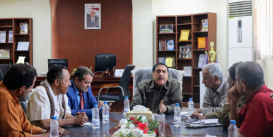 اللواء الشعيبي يلتقي هيئة الوفاق والتواصل الجنوبي لمناقشة عدد من القضايا في العاصمة عدن 