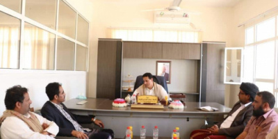 نائب رئيس انتقالي المهرة يطلع على نشاط الهيئة العامة لمشاريع مياه الريف  بالمحافظة