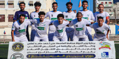 الروضة يواصل عروضه المذهلة بفوزه على المنصورة في دوري عدن الممتاز
