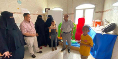 رئيس انتقالي لحج يزور مؤسسة ابرار الخيرية لاطفال التوحد 