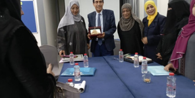 المكتب التنفيذي لاتحاد نساء الجنوب يلتقي الإعلامي المغربي توفيق جازوليت