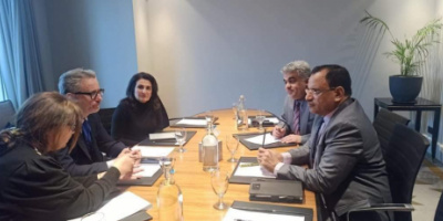 الوزير السقطري يبحث مع سفير بعثة الاتحاد الأوروبي تداعيات انعدام الأمن الغذائي