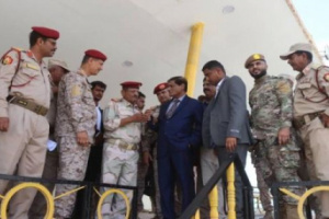 اللواء البحسني يزور الكلية الحربية في عدن لأول مرة منذ 29 عاماً