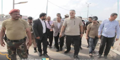 المهندس معين الماس يحضر عملية تسليم محطة الوزن في منطقة العلم