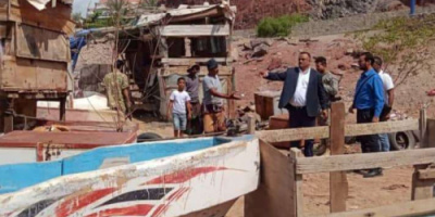 مدير التواهي يوجه بإزالة الاستحدثات العشوائية وغير القانونية بساحل رامبو بالمديرية 