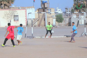 الشرطة العسكرية يتغلب على أمن عدن في منافسات بطولة الحزام الأمني الرمضانية لكرة القدم