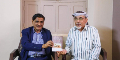 البحسني يطمئن على صحة الإعلامي القدير الشاحت ويزور الشاعر بامطرف والدكتور بن غوث