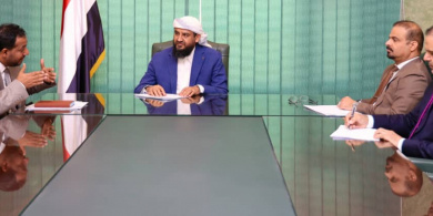 المحرمي يلتقي وزير التربية والتعليم لمناقشة عدد من ملفات عمل الوزارة