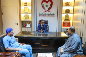 النائب البحسني يطلع على جهود مؤسسة أمراض القلب الخيرية لتقديم الخدمات الطبية والعلاجية  