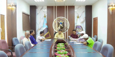 انتقالي العاصمة عدن يعقد لقاءً تشاورياً برؤساء أقسام إدارة الشباب والرياضة بالمديريات