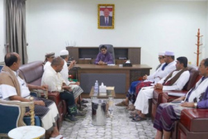نائب رئيس الانتقالي يثمن دور لجنة إصلاح ذات البين بساحل حضرموت