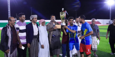 برعاية انتقالي شبوة.. فريق المرحلي بطلا لبطولة غزة لكرة القدم