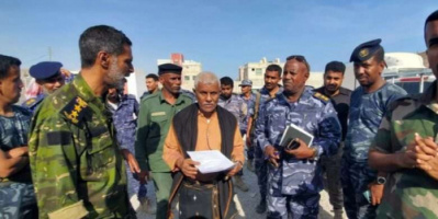 الأجهزة الأمنية بالشحر تنفذ حملة واسعة لضبط المستولين في المديرية