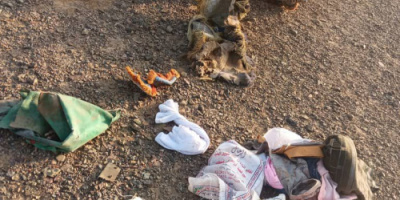 استشهاد شابين بانفجار لغم حوثي بدراجتهما النارية في كهبوب قرب باب المندب