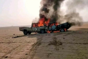 حادث مروري يؤدي بحياة 13 جندي من أفراد جيش الشرعية وعشرات المصابين في محافظة الجوف