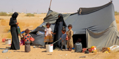 مفوضية اللاجئين: 11 بالمئة فقط من النازحين باليمن يستطيعون شراء الطعام بشكل يومي