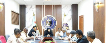 المحامية نيران سوقي تلتقي رؤساء الهيئات التنفيذية لانتقالي مديريات العاصمة عدن