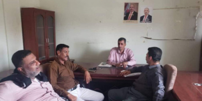 إدارة الشباب والرياضة بانتقالي أبين تلتقي بمدير إدارة التٱهيل والتدريب بمكتب الشباب والرياضة بالمحافظة