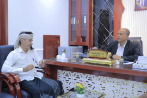 قيادة انتقالي مديرية سيئون تبحث سبل تعزيز العمل المشترك مع السلطة المحلية