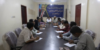 تنفيذية انتقالي لحج تستعرض تقارير سلطة وانتقالي مديرية طورالباحة