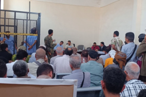 لحج .. محكمة الحوطة الابتدائية تبدأ جلسات محاكمة المتهمين بقتل الشيخ محسن الرشيدي ورفاقه