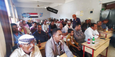 القيادة المحلية لانتقالي الحصين تعقد إجتماعها الموسع للفصل الأول
