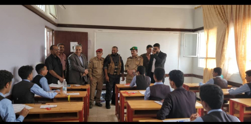 قيادتي السلطة المحلية والانتقالي بالضالع يدشنان الأمتحانات الوزارية لنهاية المرحلة الثانوية