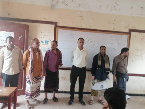 قيادة انتقالي ردفان تدشن امتحانات الثانوية العامة في المديرية