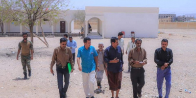 انتقالي شبوة يزور المعهد الصحي بعتق