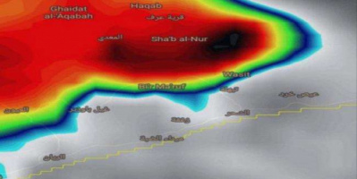 تحذيرات من الصواعق الرعدية شمال الشحر