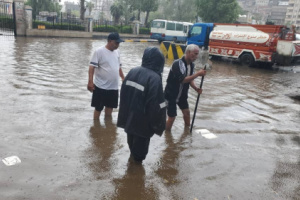 جهود عاجلة في مديرية التواهي لمواجهة آثار الأمطار الغزيرة