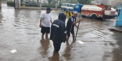 جهود عاجلة في مديرية التواهي لمواجهة آثار الأمطار الغزيرة