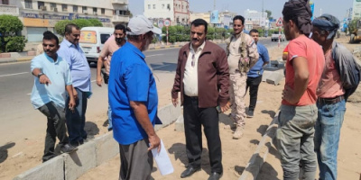 مدير عام المنصورة يثمن دور القطاع الخاص في تحسين الصورة الجمالية للمديرية