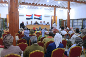 فريق التواصل يعقد لقاءً مع الهيئة التنفيذية لانتقالي شبام