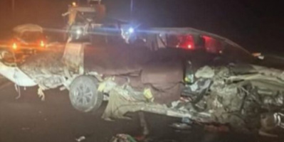 الجوف: وفاة 12 مغتربا في حادث مروع أثناء عودتهم من السعودية