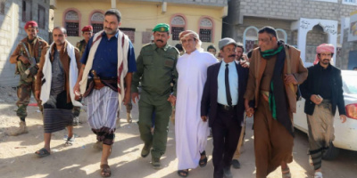 فريق التواصل بالمجلس الانتقالي الجنوبي يزور رباط الإحسان بمديرية نصاب