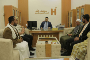 فريق التواصل بالمجلس الانتقالي يلتقي نائب مستشفى النُّهى للطب النفسي والإدمان بحضرموت