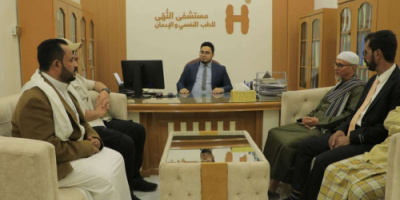 فريق التواصل بالمجلس الانتقالي يلتقي نائب مستشفى النُّهى للطب النفسي والإدمان بحضرموت