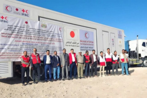 تدشين العمل في المستشفى الميداني بمحافظة شبوة